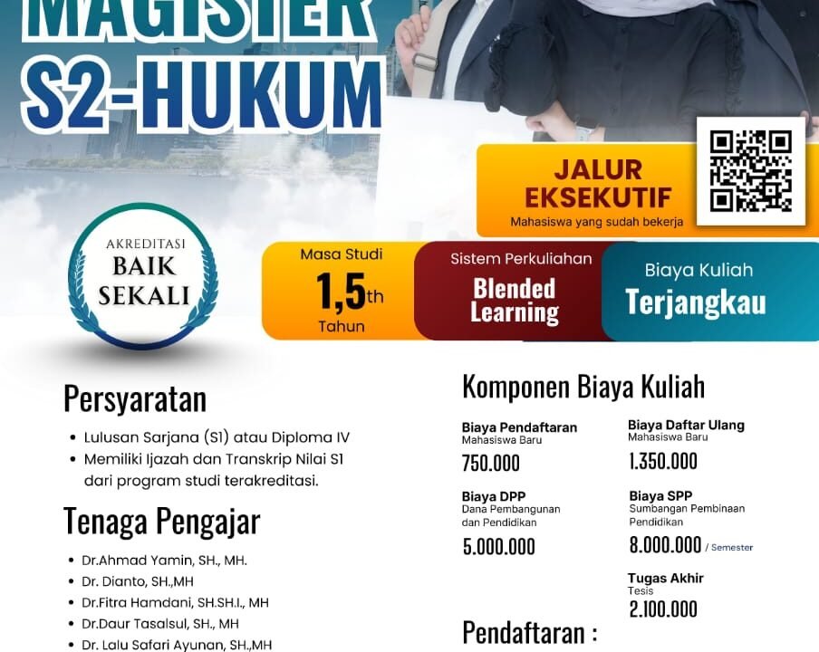 Selamat !!! Kampus UTS Sumbawa Buka S2 Magister Hukum