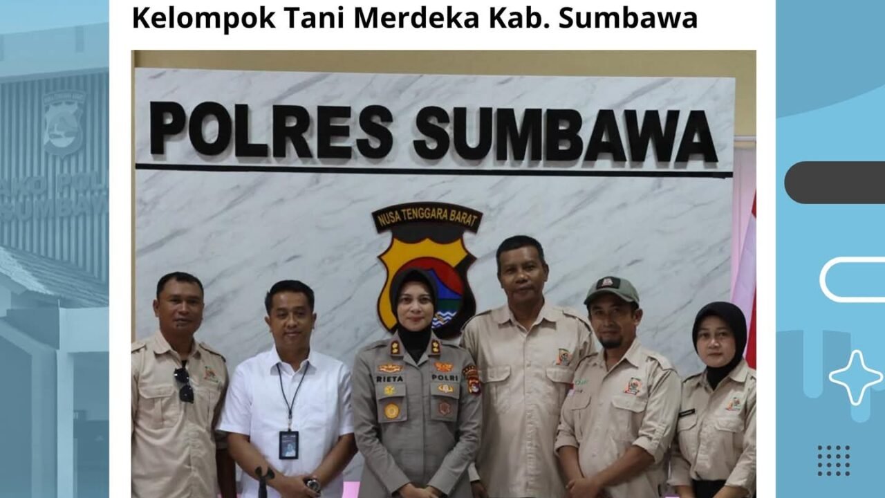 Gandeng Bulog dan Kelompok Tani Merdeka, Kapolres Sumbawa Sukses Gelar Rapat Ketahanan Pangan 2026