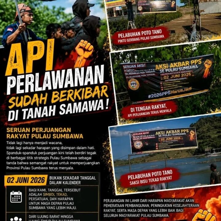 Desak Pemekaran Provinsi Pulau Sumbawa, Massa Ancam Blokade Pelabuhan Tano hingga Sape Bima